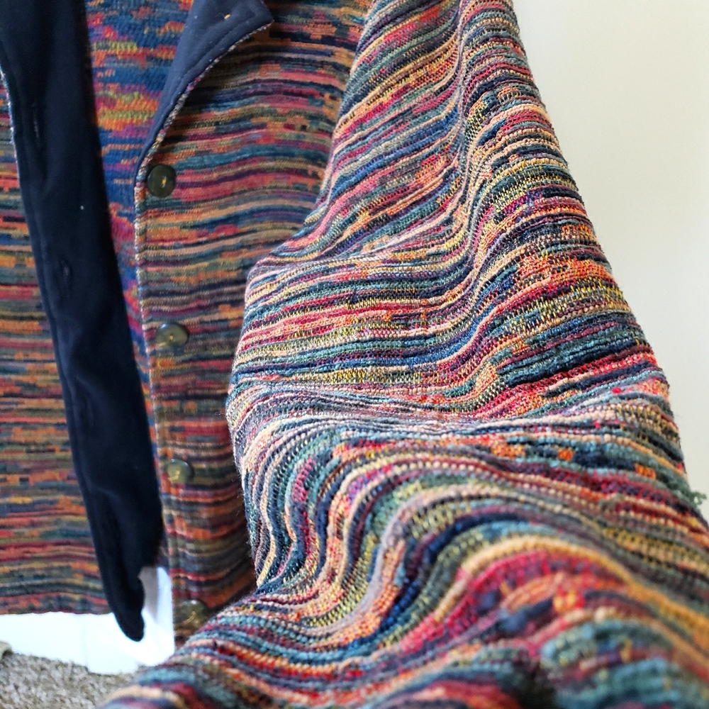 Vintage 90s Coldwater Creek Multicolored Jacket